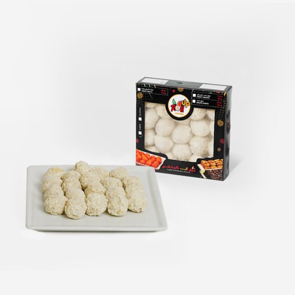 Crispy balls with cheese